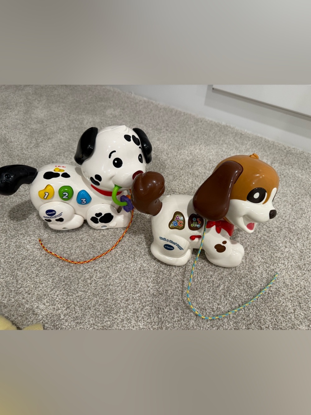 Walk & Wag Puppy Toy - numbers and letters